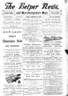 Belper News Friday 24 February 1899 Page 1