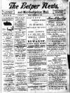 Belper News Friday 22 December 1899 Page 1