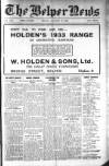 Belper News Friday 27 January 1933 Page 1