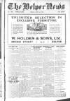 Belper News Friday 21 July 1933 Page 1
