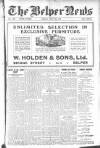 Belper News Friday 28 July 1933 Page 1