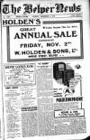 Belper News Friday 02 November 1934 Page 1