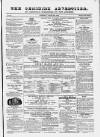 Ormskirk Advertiser Thursday 02 August 1855 Page 1