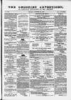 Ormskirk Advertiser Thursday 22 November 1855 Page 1