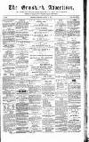 Ormskirk Advertiser Thursday 13 August 1857 Page 1
