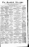 Ormskirk Advertiser Thursday 26 November 1857 Page 1