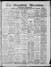Ormskirk Advertiser Thursday 29 August 1889 Page 1