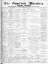 Ormskirk Advertiser Thursday 13 June 1907 Page 1