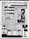 Ormskirk Advertiser Thursday 17 April 1986 Page 1