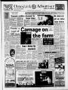 Ormskirk Advertiser Thursday 12 February 1987 Page 1