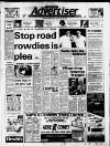 Ormskirk Advertiser Thursday 09 July 1987 Page 1