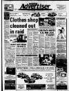 Ormskirk Advertiser Thursday 22 October 1987 Page 1
