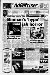 Ormskirk Advertiser Thursday 23 November 1989 Page 1