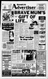 Ormskirk Advertiser Thursday 08 July 1993 Page 1