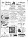 Banbury Advertiser Thursday 24 December 1891 Page 1