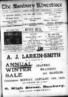 Banbury Advertiser Thursday 09 January 1908 Page 1