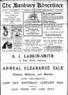 Banbury Advertiser Thursday 13 January 1910 Page 1