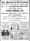 Banbury Advertiser Thursday 12 January 1911 Page 1