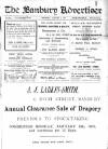 Banbury Advertiser Thursday 02 January 1913 Page 1