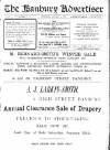 Banbury Advertiser Thursday 09 January 1913 Page 1