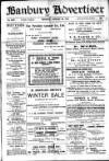 Banbury Advertiser Thursday 23 January 1919 Page 1