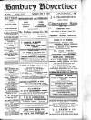 Banbury Advertiser Thursday 24 July 1919 Page 1