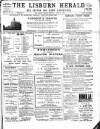 Lisburn Herald and Antrim and Down Advertiser Saturday 09 June 1894 Page 1