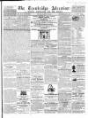 Wiltshire Times and Trowbridge Advertiser Saturday 06 March 1858 Page 1