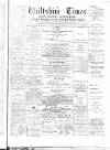 Wiltshire Times and Trowbridge Advertiser Saturday 15 January 1881 Page 1