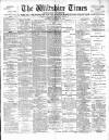 Wiltshire Times and Trowbridge Advertiser Saturday 22 September 1894 Page 1