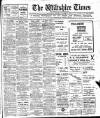 Wiltshire Times and Trowbridge Advertiser Saturday 25 January 1913 Page 1
