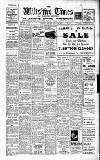 Wiltshire Times and Trowbridge Advertiser Saturday 13 January 1934 Page 1