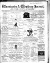 Warminster & Westbury journal, and Wilts County Advertiser Saturday 04 November 1882 Page 1