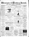 Warminster & Westbury journal, and Wilts County Advertiser Saturday 25 November 1882 Page 1