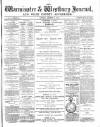 Warminster & Westbury journal, and Wilts County Advertiser Saturday 11 December 1886 Page 1