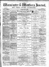 Warminster & Westbury journal, and Wilts County Advertiser Saturday 19 May 1900 Page 1