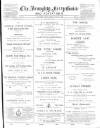 Broughty Ferry Guide and Advertiser Friday 27 June 1890 Page 1