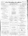 Broughty Ferry Guide and Advertiser Friday 01 August 1890 Page 1