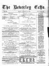 Beverley Echo Tuesday 01 November 1887 Page 1