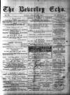 Beverley Echo Tuesday 25 February 1890 Page 1
