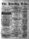 Beverley Echo Tuesday 04 November 1890 Page 1