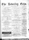 Beverley Echo Tuesday 20 March 1894 Page 1