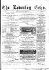 Beverley Echo Tuesday 13 November 1894 Page 1