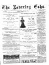 Beverley Echo Tuesday 27 August 1895 Page 1
