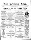Beverley Echo Wednesday 27 July 1898 Page 1