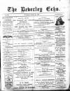 Beverley Echo Wednesday 12 October 1898 Page 1