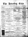Beverley Echo Wednesday 08 February 1899 Page 1