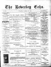 Beverley Echo Wednesday 15 February 1899 Page 1