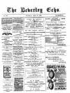 Beverley Echo Wednesday 25 April 1900 Page 1