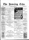 Beverley Echo Wednesday 09 January 1901 Page 1